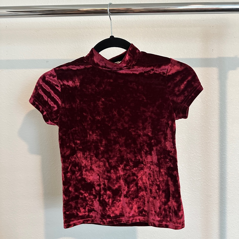 Kappa Red Short Sleeve Tee Vibrant Casual Essential